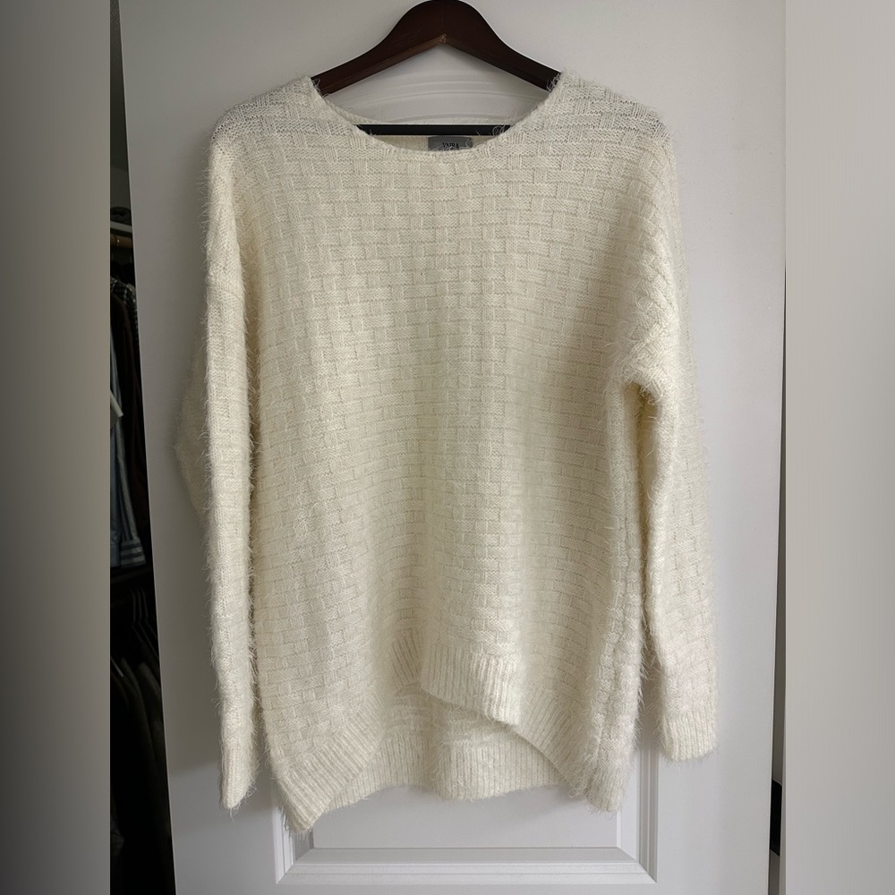 White Knit Sweater